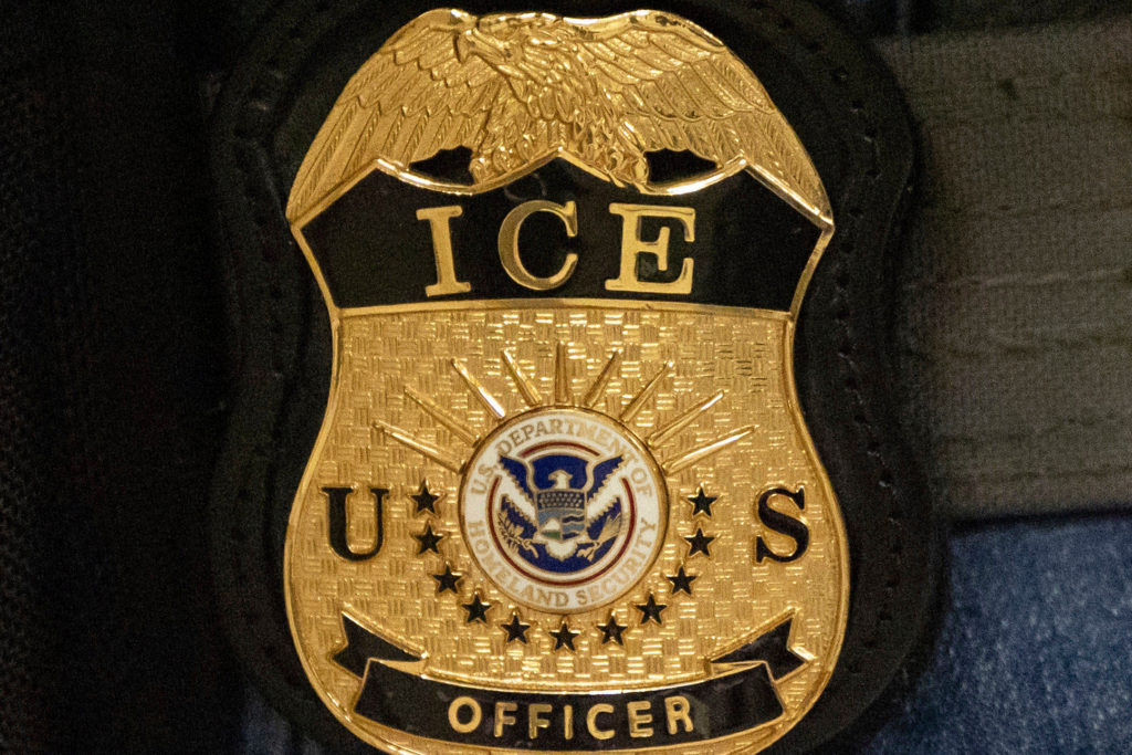 ICE officer pleads not guilty to lying about shooting and is ordered released from custody