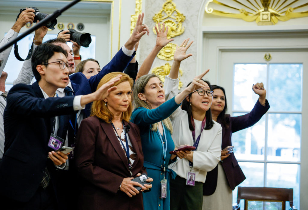Trump's attacks on free press echo rhetoric used by autocrats, Jodie Ginsberg says