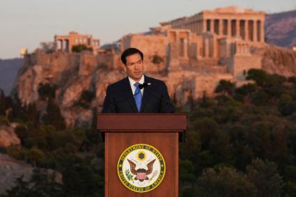 US Secretary of State Marco Rubio visits Greece