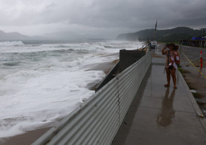 Hurricane Simon Swirls Parallel to Pacific Coast Threatening Southwestern Flooding