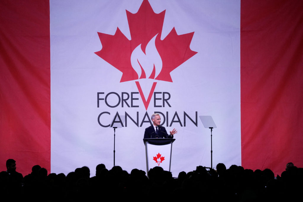 Prime Minister Mark Carney says U.S. is trying to break Canada as Alberta votes on separation path