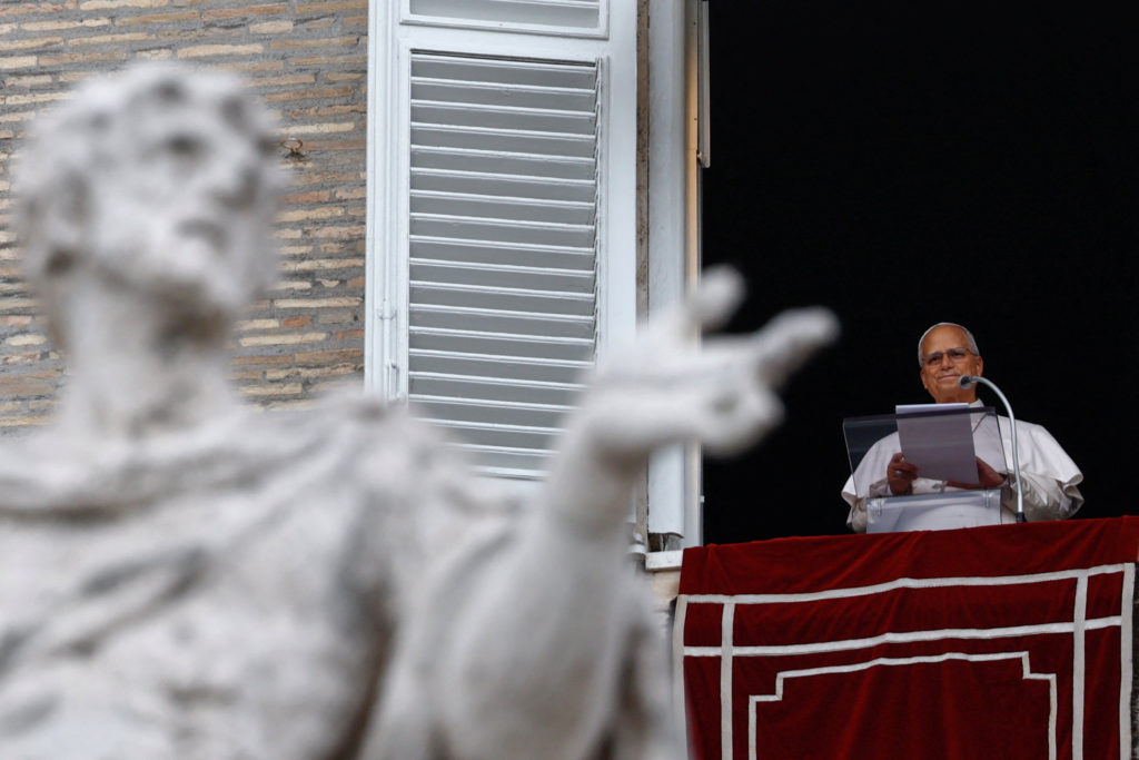 Pope Leo tells faithful in St. Peter's Square he will gradually resume duties after cancer surgery