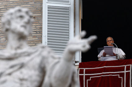 Pope Leo tells faithful in St. Peter's Square he will gradually resume duties after cancer surgery
