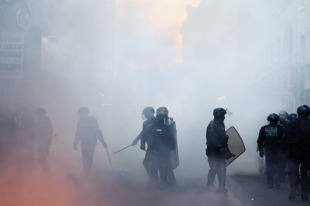 Civil unrest in Paris