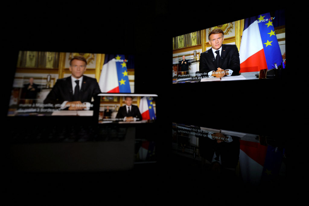 Macron addresses nation after clashes at cost-of-living protests in France
