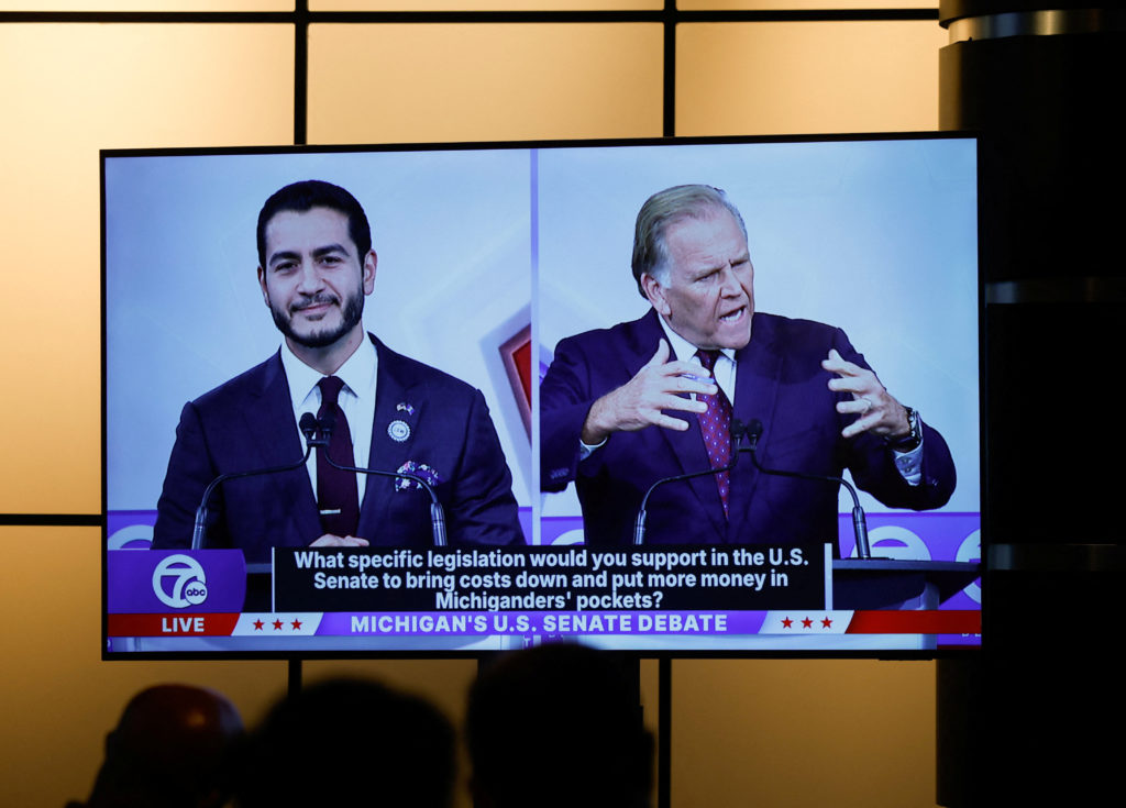 In final Michigan Senate debate, El-Sayed and Rogers question each other's loyalties