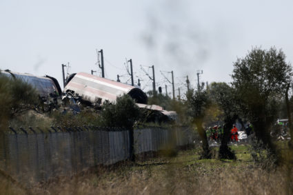 Collision of two high-speed trains between the towns of Mora and Orgaz