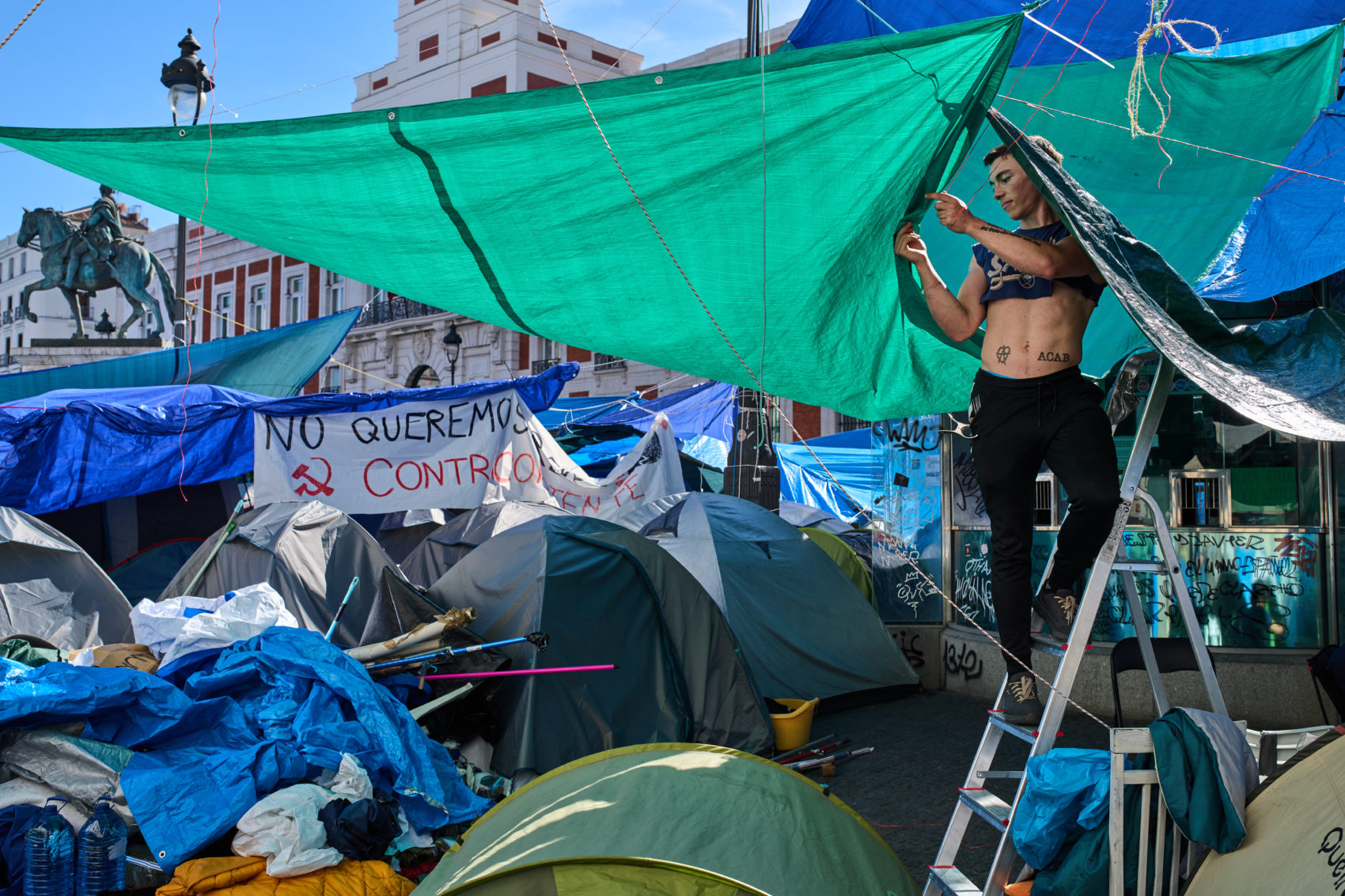 Spain Housing Protest